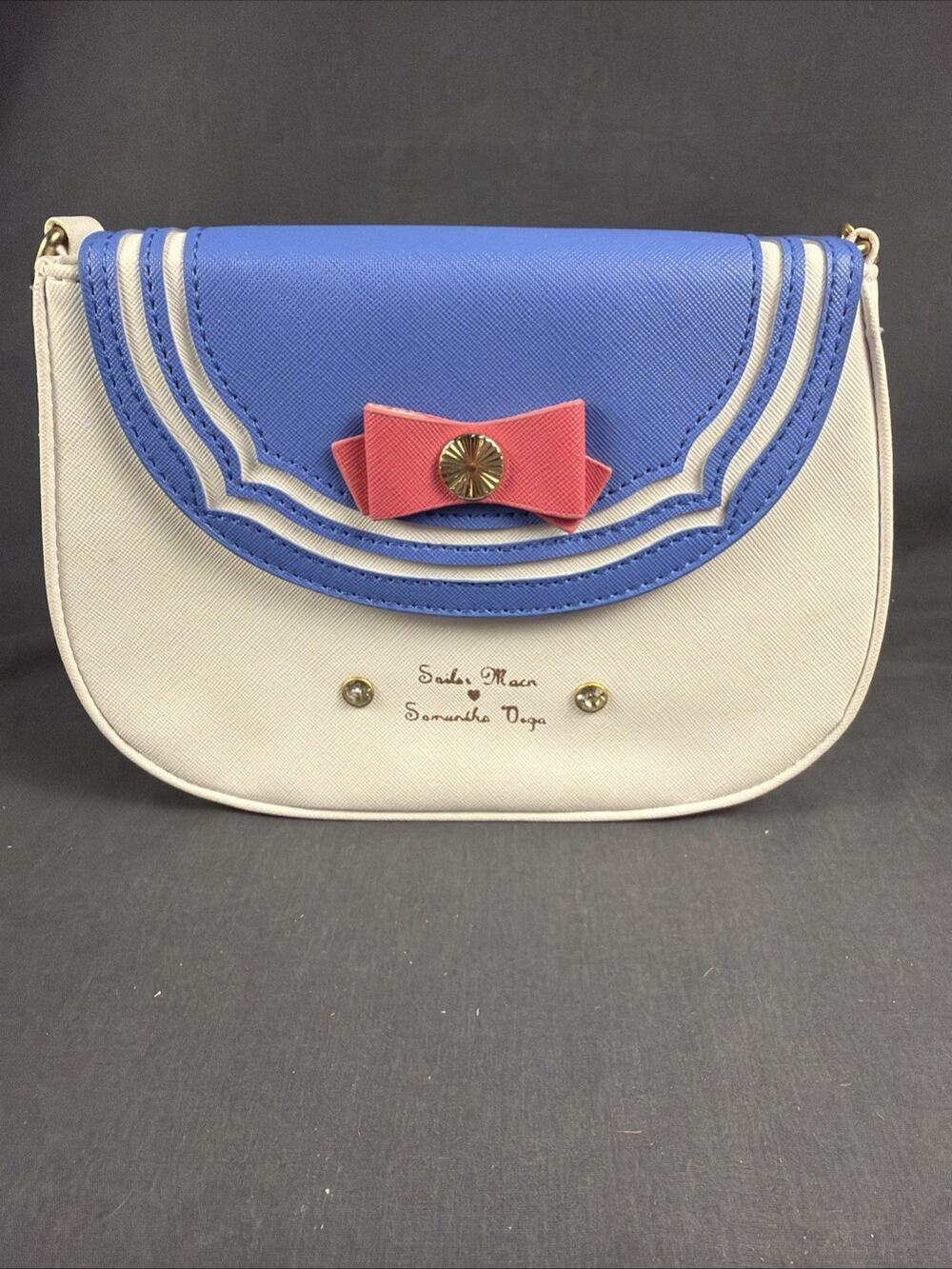Sailor Moon X Samantha Vega Blue & White Crossbody Bag Purse